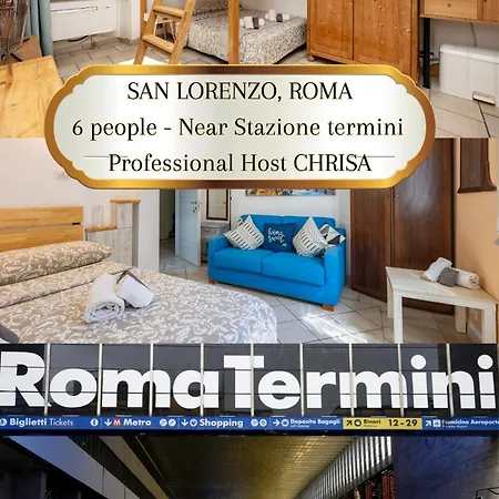 X 8 Guests Near Termini & Santa Maria Maggiore Appartement Rome